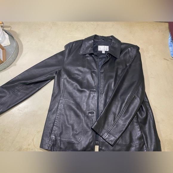Nine West leather jacket - Picture 1 of 2